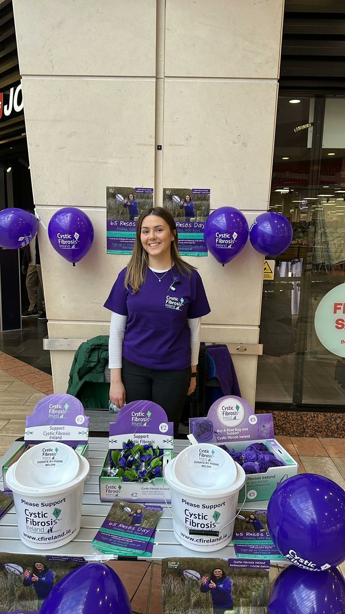 cf_ireland's tweet photo. Thanks for sharing your photos &amp; spreading awareness of CF on 65 Roses Day!

Check out some of the fab photos we've received!

Get your purple rose at @dunnesstores or donate online at https://t.co/vwSCYYZmyI if you can't make it to a store. Keep sharing with #65RosesDay2023 https://t.co/mTBQwkeMGn