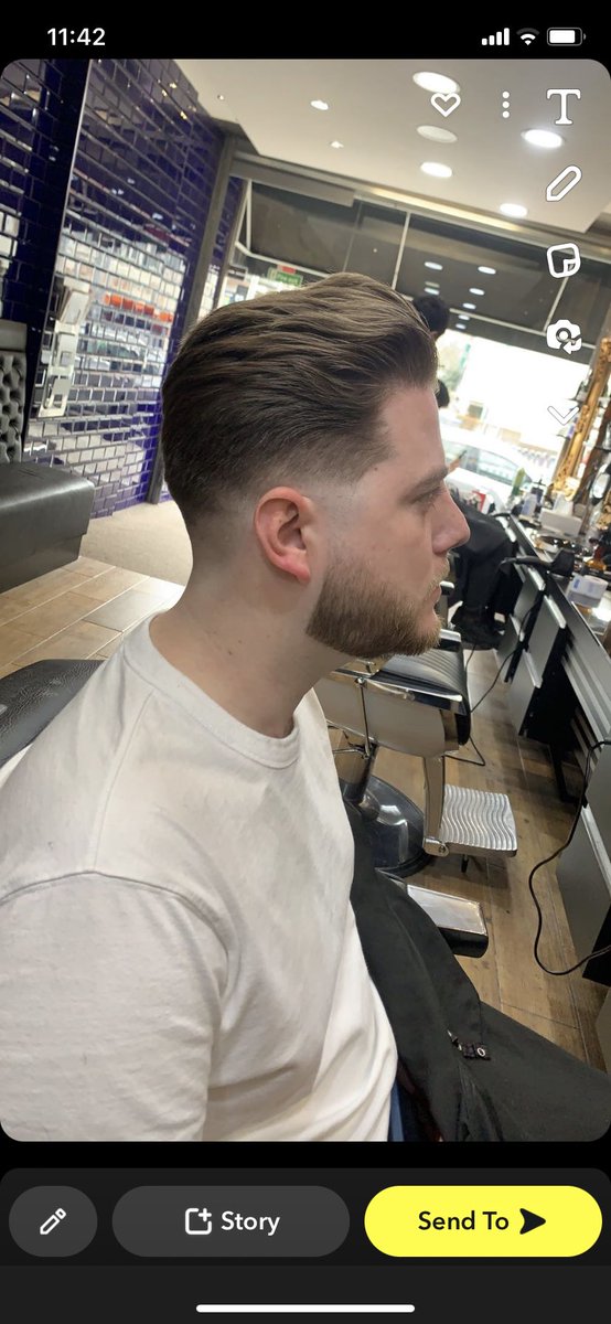 DocksBarber's tweet image. Low skin fade and beard shape