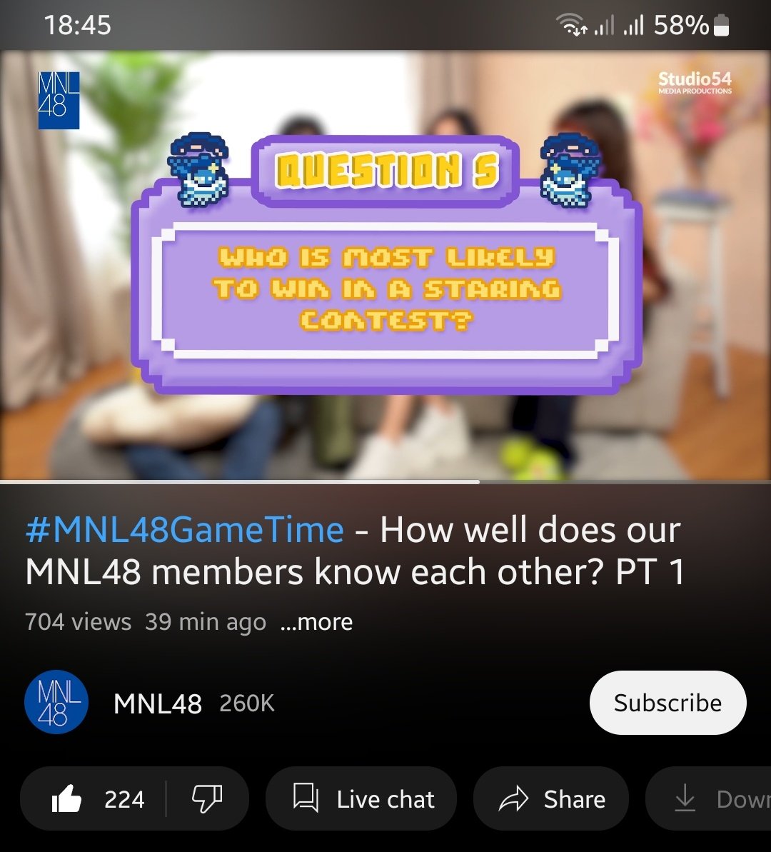 Broh, MNL48 ba talaga 'to? 
Ang ganda ng quality.  😭

#MNL48GameTime