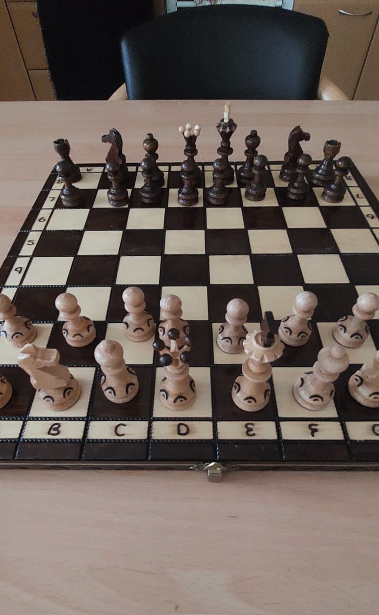 Gm ♣️

Today is a good day 
to play some chess with my friend ♟️