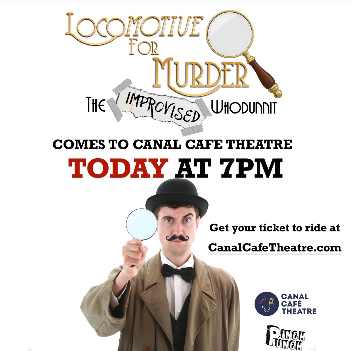 Pinch Punch Improv - Locomotive For Murder 🕵🏻‍♂️ tweet media