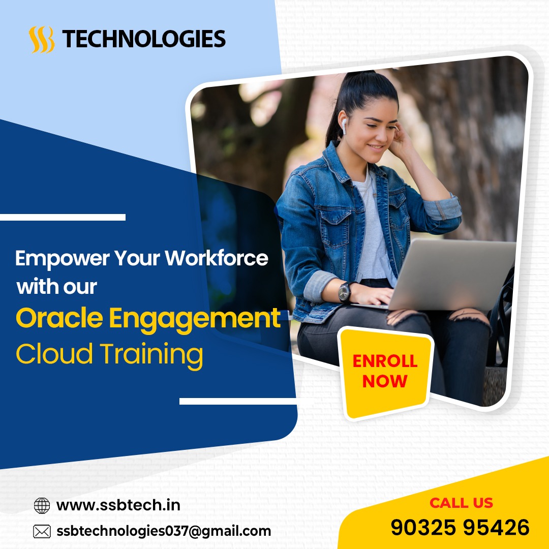 SsbTechnologies's tweet image. Oracle Engagement Cloud training is the first step towards achieving customer-centricity
Visit us at ssbtech.in
#ssbtech #oraclefusiontechnical #oracleintegration #Oraclefusionfinancials #Oraclescm #Oraclehcmcloud #Oracleengagementcloudtraining #oraclefusion
