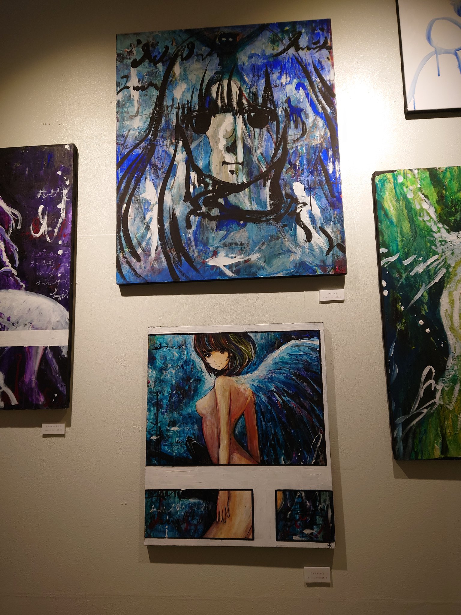 山田玲司　絵画 直筆絵画『 朝 』 - 山田玲司 シエスタウン - BOOTH