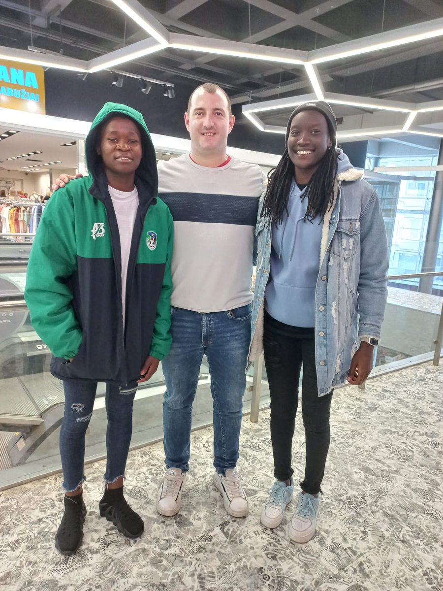 South Sudan 🇸🇸 Women's NT players <a href="/deboradebby831/">debora debby</a> &amp; <a href="/amy_lasu/">Amy Lasu</a> have joined Lithuania 🇱🇹 Club Saned FC on a 1 years deal each. 

Debora  played for <a href="/YeiJointStarsFC/">Yei Joint Stars FC.</a> while <a href="/amy_lasu/">Amy Lasu</a> played for Al Merriekh FC Juba. 

Debora is the all time goal scorer for the Super Queens. 

#SSOT