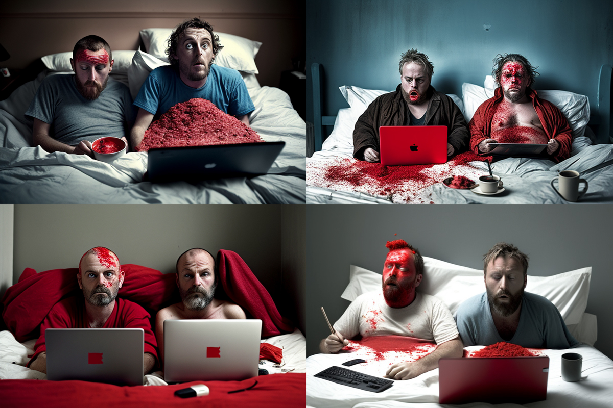 Getting Midjourney to describe pictures I’ve taken and then using that description as a prompt is my new favourite thing