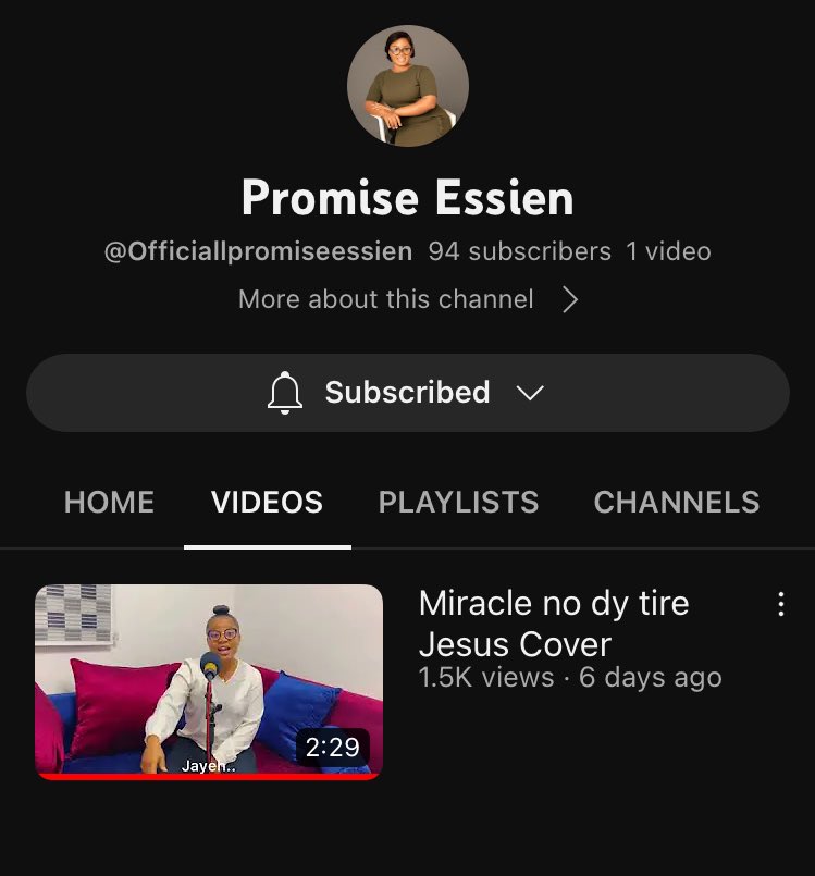 hypeafrobeatz's tweet image. Miracle no dy tire Jesus Cover by Promise Essien  youtu.be/fo78hmmo4Mg via @YouTube