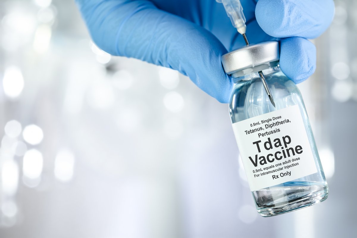 Universal #TDaP vaccination is cost effective, reduces morbidity and mortality of pertussis infection for infants. ow.ly/GjYf30suzWC