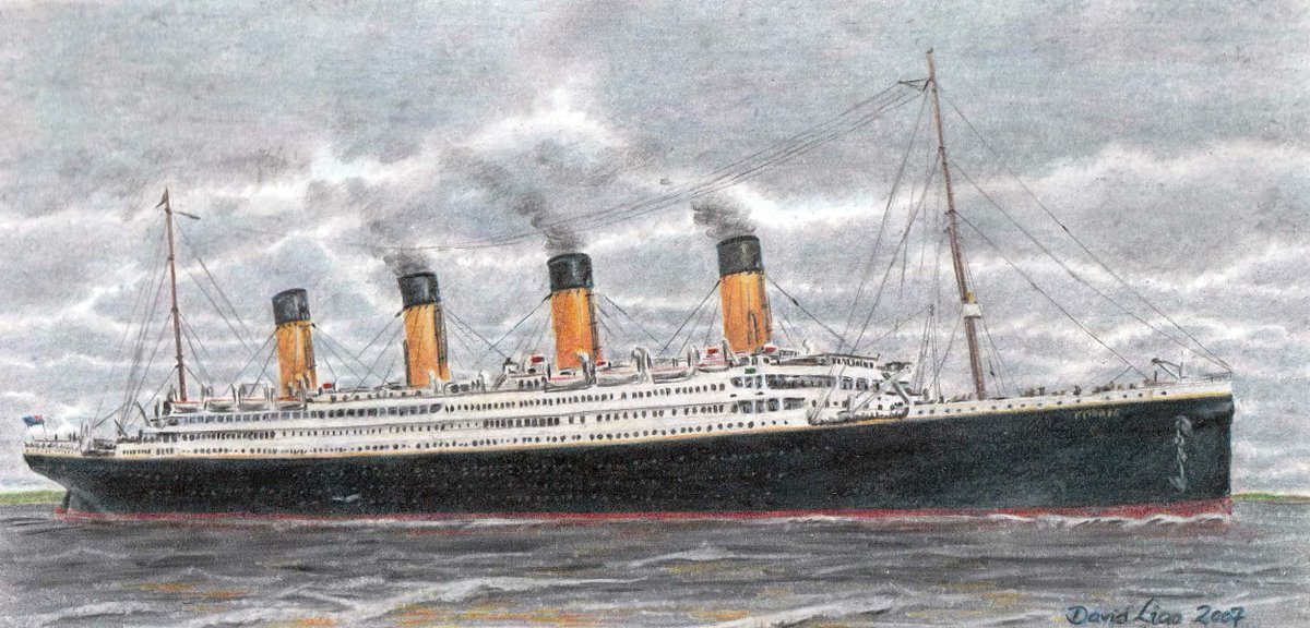 Throughout the day aboard the #Titanic, seven iceberg warnings were received 🛥️ 🧊  #Titanicsinking #Maritimehistory