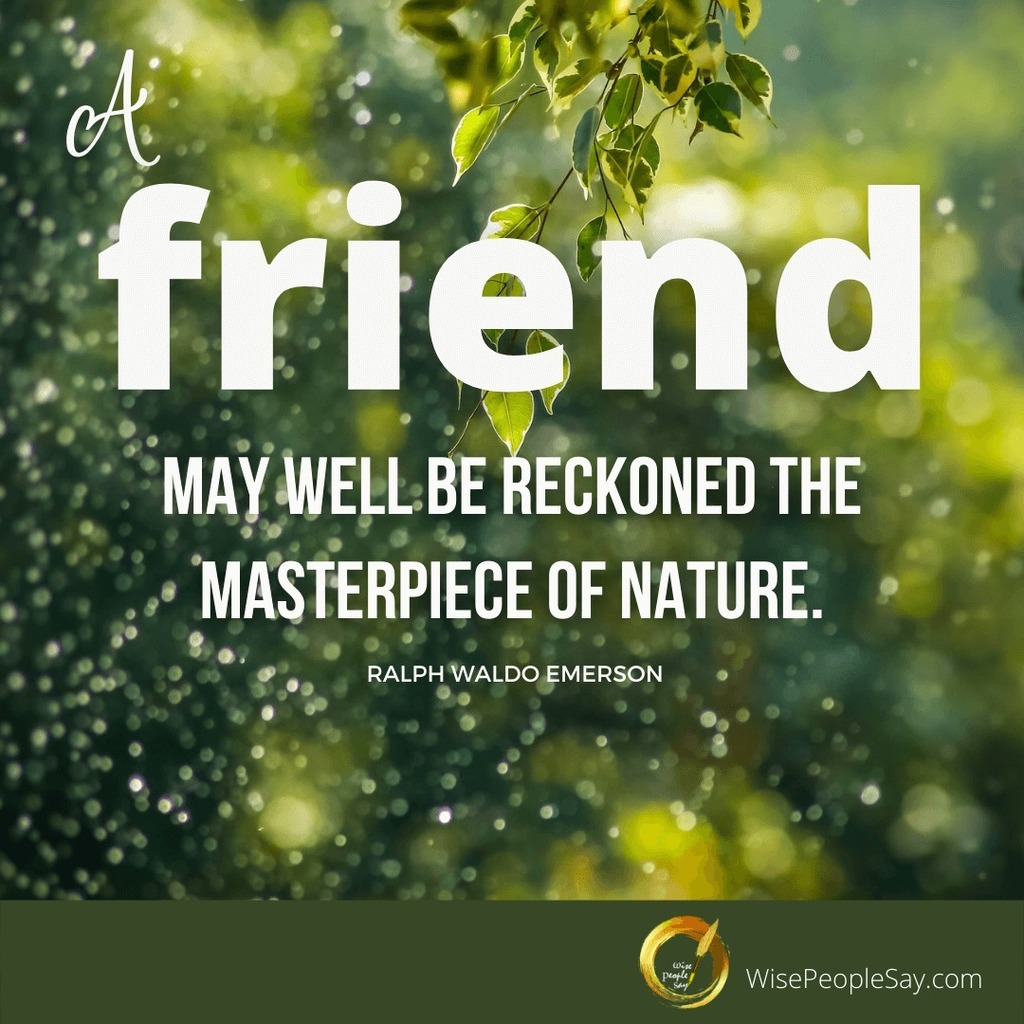 We all need such bonding, a friend. #masterpieceofnature 
#ralphwaldoemerson #friendshipquotes 
bit.ly/3ztVkth