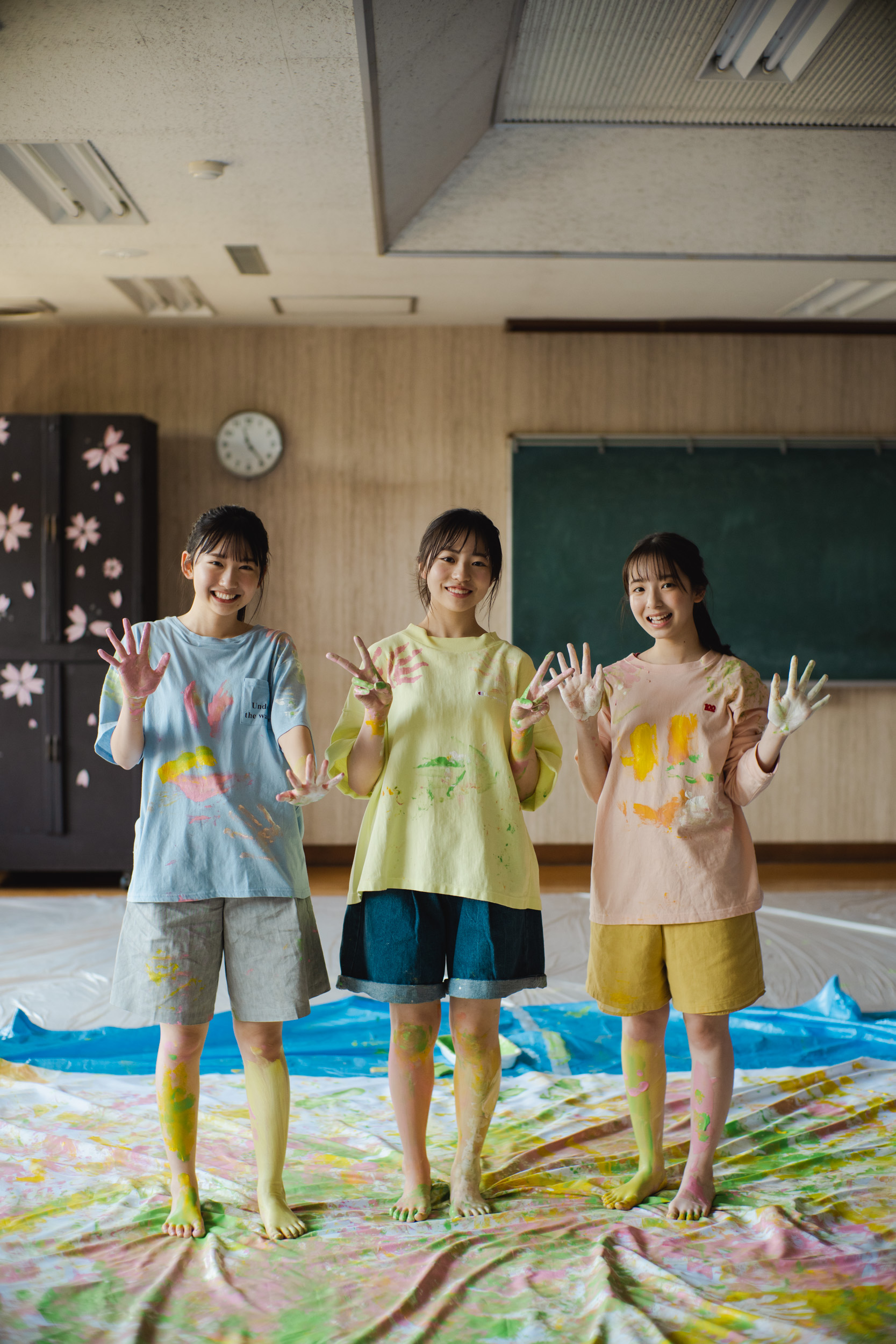 新参者アクスタ　渡辺莉奈　藤嶌果歩　正源司陽子 セット 日向坂46正源司陽子・竹内希来里・藤嶌果歩・渡辺莉奈の共通点