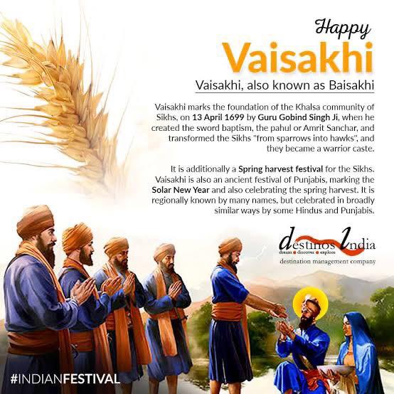 Happy Vaisakhi to all family &amp; friends