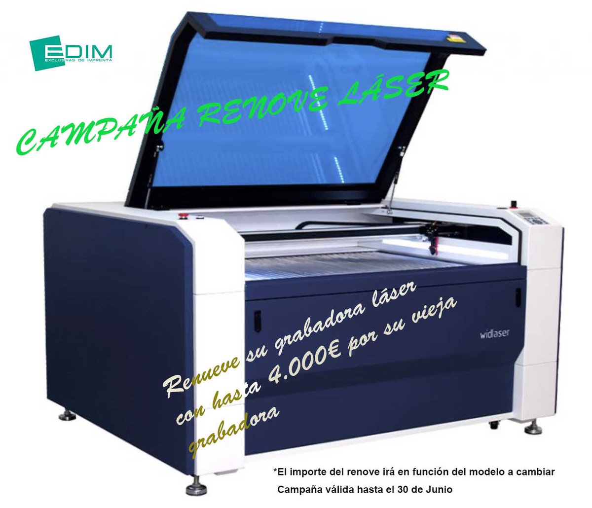 Edimgraphics's tweet photo. Plan Renove Láser
#grabadolaser #grabadora https://t.co/bbq6hsmcQZ