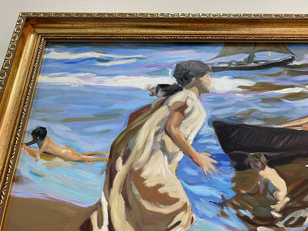 DasArtRu's tweet photo. Копия картины маслом "Играющий на пляже" 🎨

#дасарт #dasart #Соролья #играющийнапляже #картинадляинтерьера #картинамаслом #копиикартин https://t.co/pXJIXpRNMC https://t.co/Kfht0Qj38A