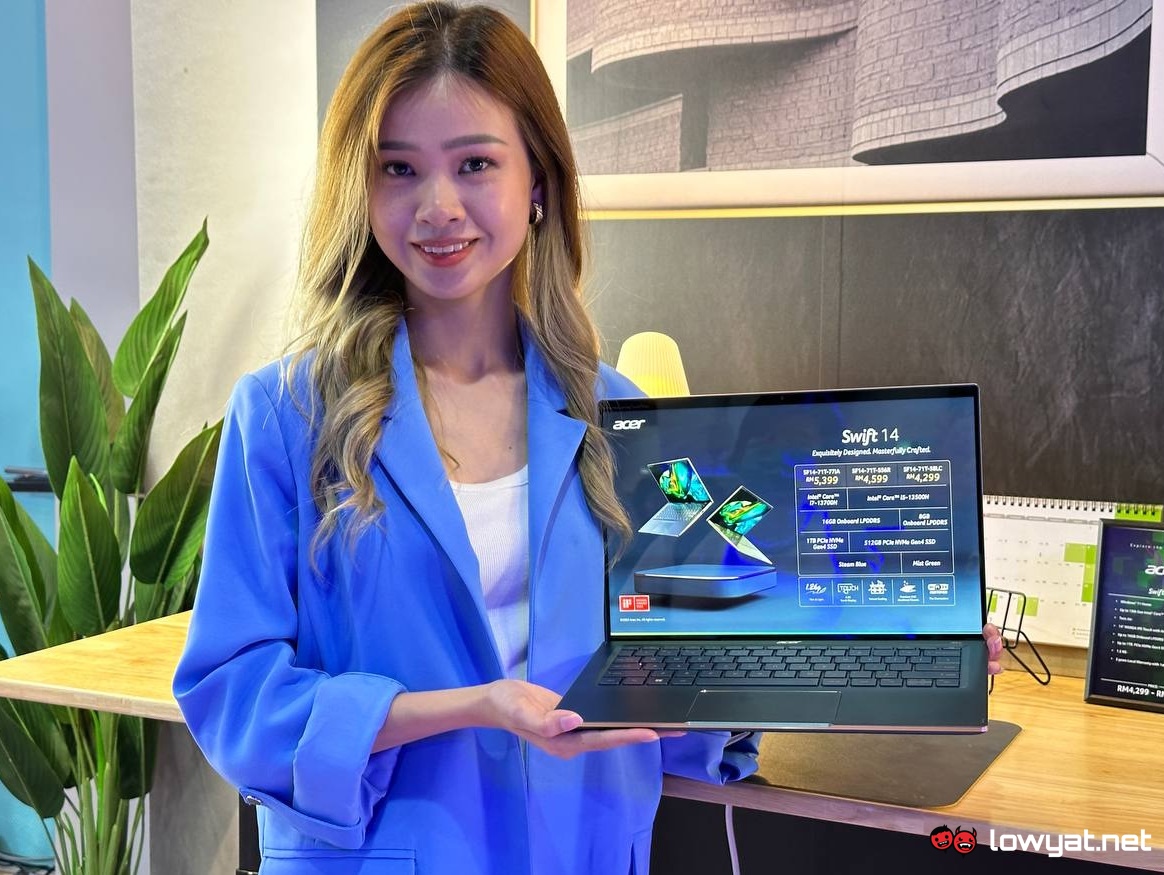 LowyatNET's tweet image. 2023 #Acer #Swift14 Is Coming To Malaysia This Month: Price Starts From RM4,299

@Acer @myacer_official

lowy.at/cebBr