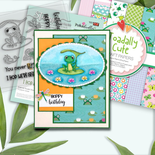 Polka_doodles's tweet photo. 🐸 #Make a TOADally dreamy #handmadecard - our Toadally Cute collection of stamps &amp; papers is sure to bring a smile to any birthday! 🐸#craft #crafty 
#cardmaking #cutehandmadecards #scrapbooking #stamping #craftstamp #cardmakingstamp #craftymom https://t.co/VhBK867NFj https://t.co/kBj952Nf65