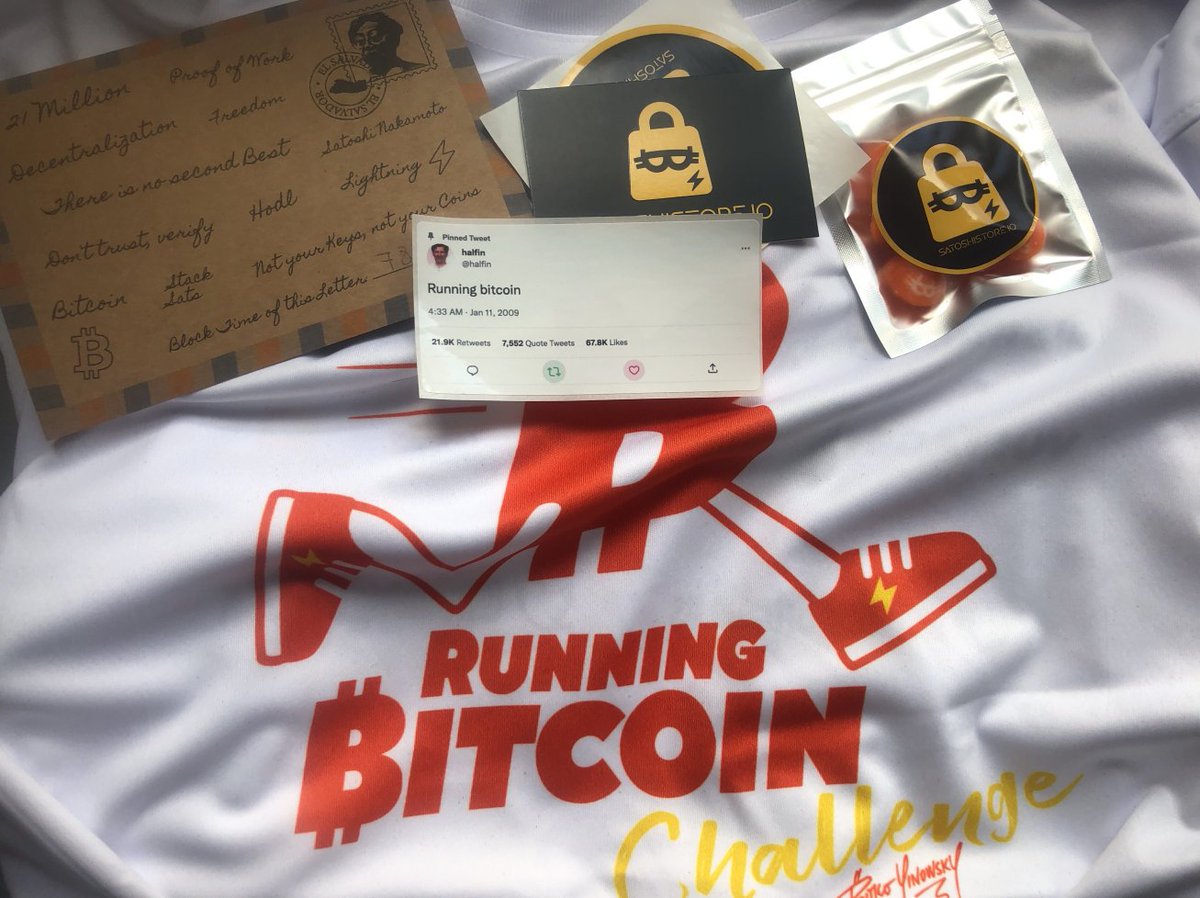 CeyhanRiver's tweet photo. @RunningBTC21k @EventModeling @BitcoinRunners @TeamsatoshiO @SatoshiStoreio @alsagoldenwest Thank you @halfin @franfinney @JanineGriesser #RunningBitcoinChallenge #runforhalfin @BitcoinRunners @TeamsatoshiO @SatoshiStoreio @alsagoldenwest https://t.co/r59SgSLYJF from the UK! https://t.co/OybmXxL8rq