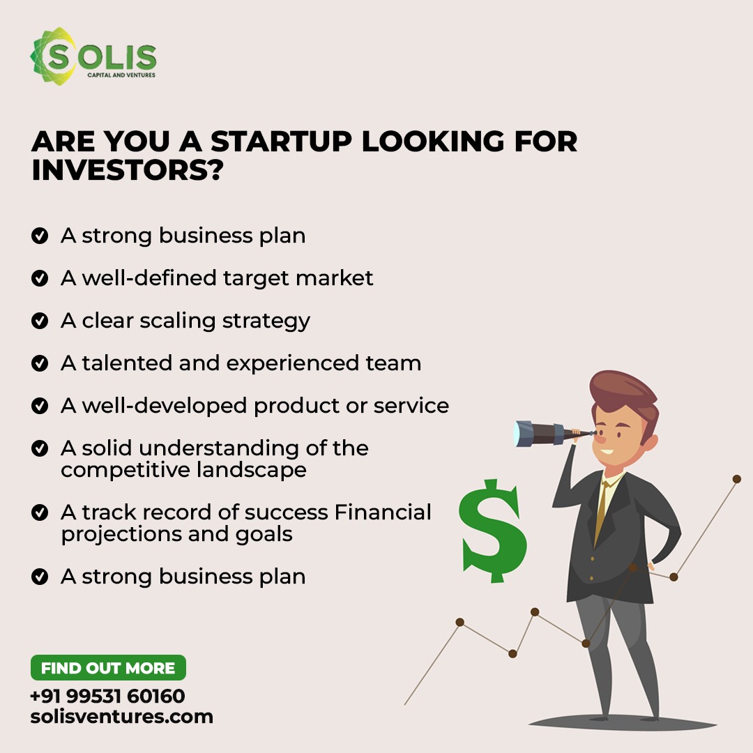 Are you a startup looking for investors? 🤔 Make sure you cover these key points before you start pitching! 📣 #StartupInvesting #Investors #Startups
#venturecapital #startup #entrepreneur #entrepreneurship #business #privateequity #funding #investment #soliscapitalandventures