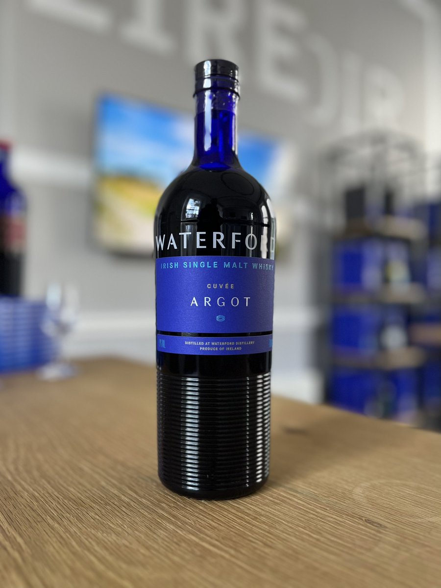 Argot - Our newest member to the Cuvée family. Available online &amp; through our shop at the Distillery. 

shop.waterfordwhisky.com/products/cuvee…