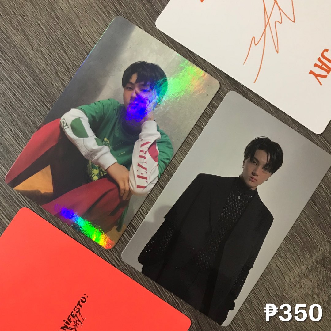 kaicxrt's tweet photo. — ˗ˋ ୨ wts lfb ph ୧ ˊ˗ — 

˗ˏˋ jay pc set ´ˎ˗

     ⭒ ₱350 + pf
     ⭒ x sensi buyer
     ⭒ onhand; mint condi
     ⭒ sold as set

୨୧ dop: PRIO PAYO / 1 week reservation 
୨୧ mod: ggx 

╰► dm / reply to claim

t. enhypen jay pc dimension answer manifesto https://t.co/IJ8IC4X6HR