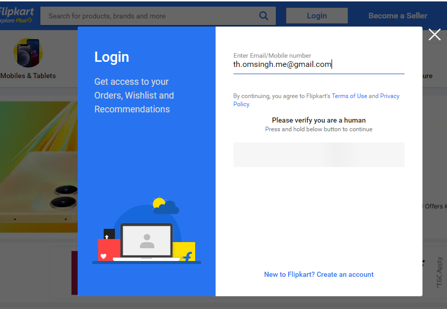 OmMe23's tweet photo. Hi @flipkartsupport 
Unable to login into account since morning.
Is there any issue in server. https://t.co/XSeh9jYJuK