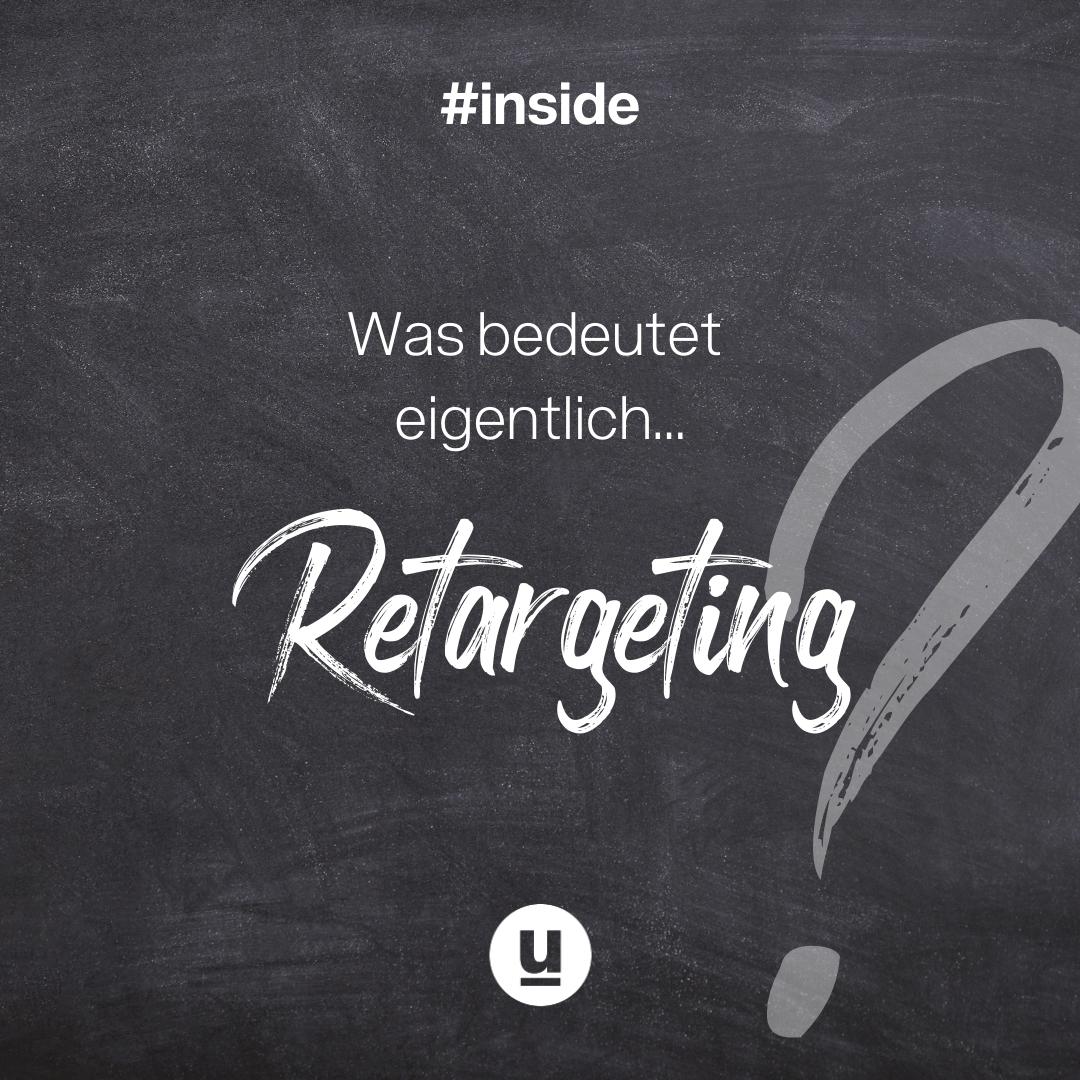 #Retargeting ist ein Prozess, bei dem Nutzer, die die Website aufrufen, mithilfe eines #Cookies in ihrem weiteren Suchverlauf getrackt werden. Dadurch erhalten sie auf den folgenden Seiten #Ads , die bewerben, womit der Konsument ursprünglich in Berührung gekommen ist.