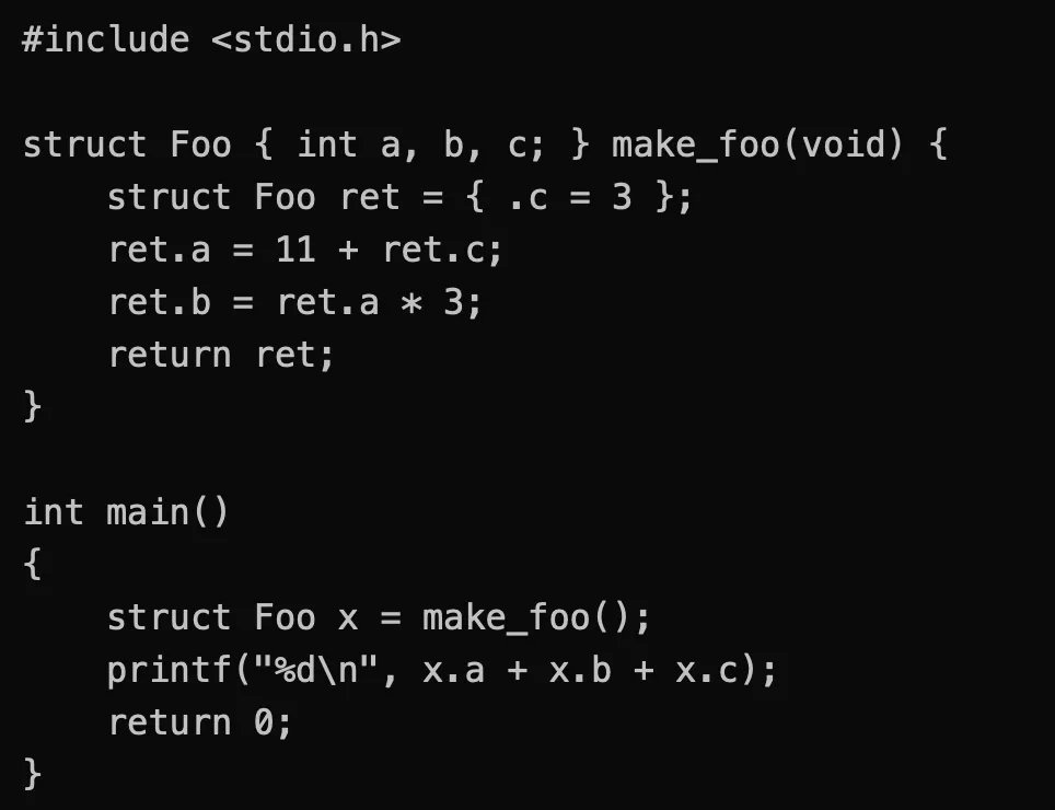 0xor0ne's tweet image. Great collection of obscure features of C programming language by @Jorengarenar

blog.joren.ga/less-known-c

#programming