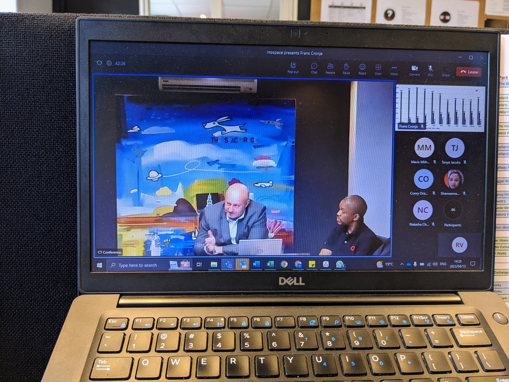 Inospace2's tweet photo. A huge thank you to Dr. Frans Cronje for joining us at Inospace and delivering an enlightening talk on South African political and economic insights.
#Inospace #DrFransCronje #SouthAfricanPolitics #EconomicInsights #KnowledgeSharing #ProfessionalGrowth https://t.co/FH0njlBGpI