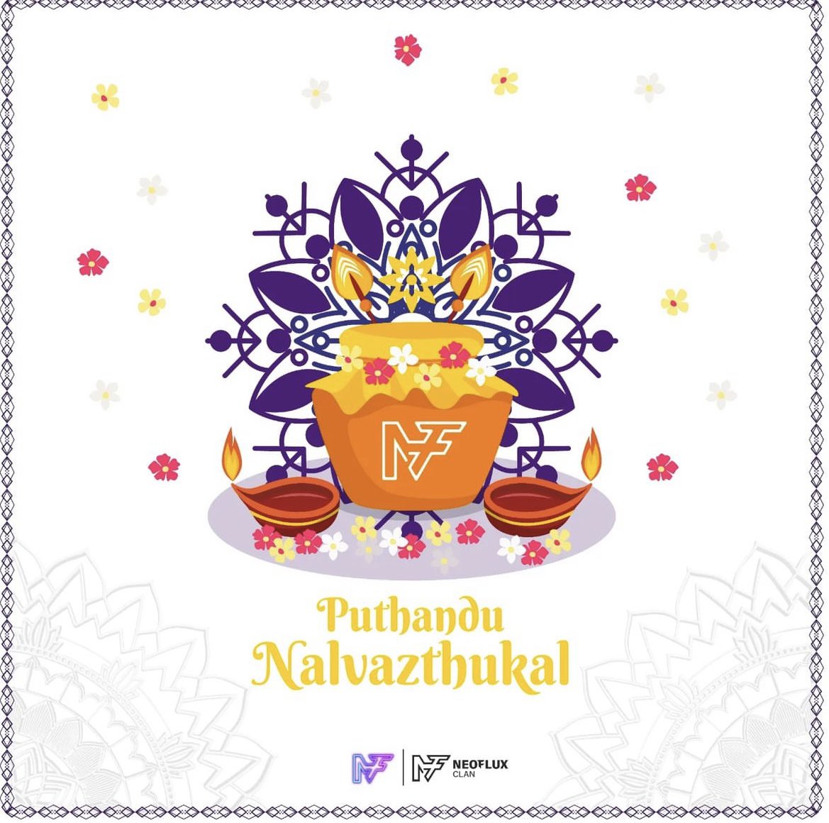Neofluxclan's tweet photo. The NF family wishes everyone Inniva puthandu Nalvazttukal 💛🙏 https://t.co/D9EBkvj102