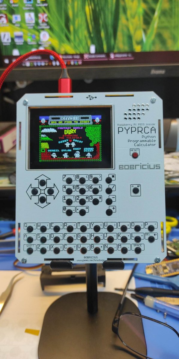 bobricius's tweet image. #pyprca and ZX128 emulation ...
I can built toys like this thanks to my Patreon supporters 
patreon.com/bobricius
Powered by Raspberry Pi PICO
