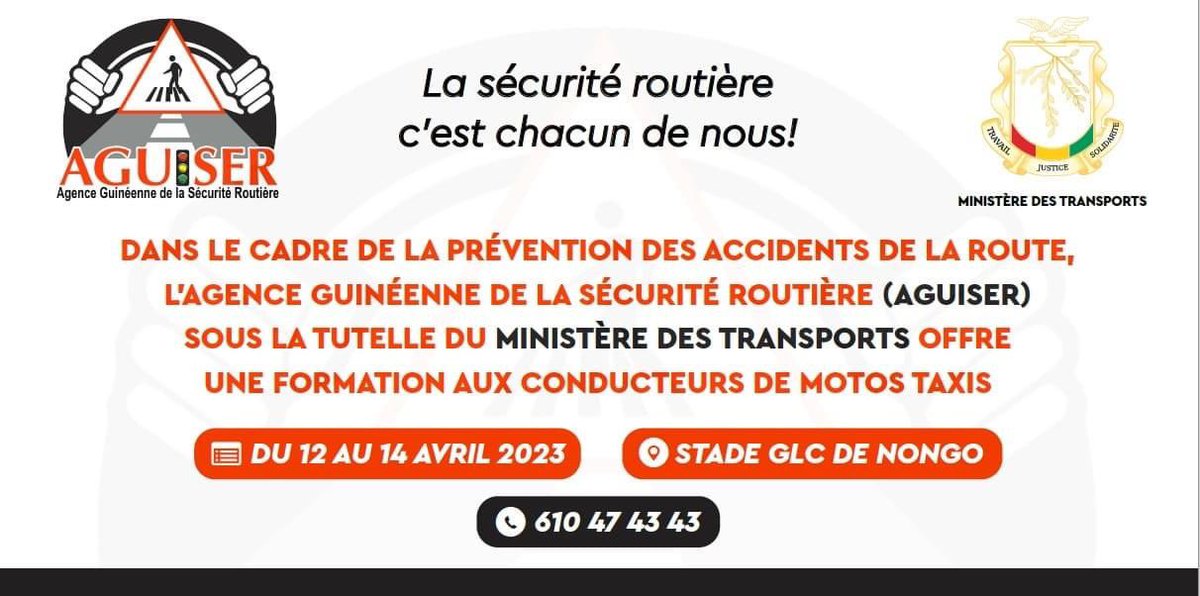 mamdoo_app's tweet photo. 🚨🚨🚨🚨🚨 Fraude 🚨🚨🚨🚨🚨

Mamdoo a rencontré les autorités du Ministère des Transports Guinée la semaine dernière pour présenter le même projet.

On nous a donnée rendez vous ce Mardi 11 Avril  à 10h pour présenter le projet au directeur national du transport terrestre. https://t.co/QqQ5o6KSTl