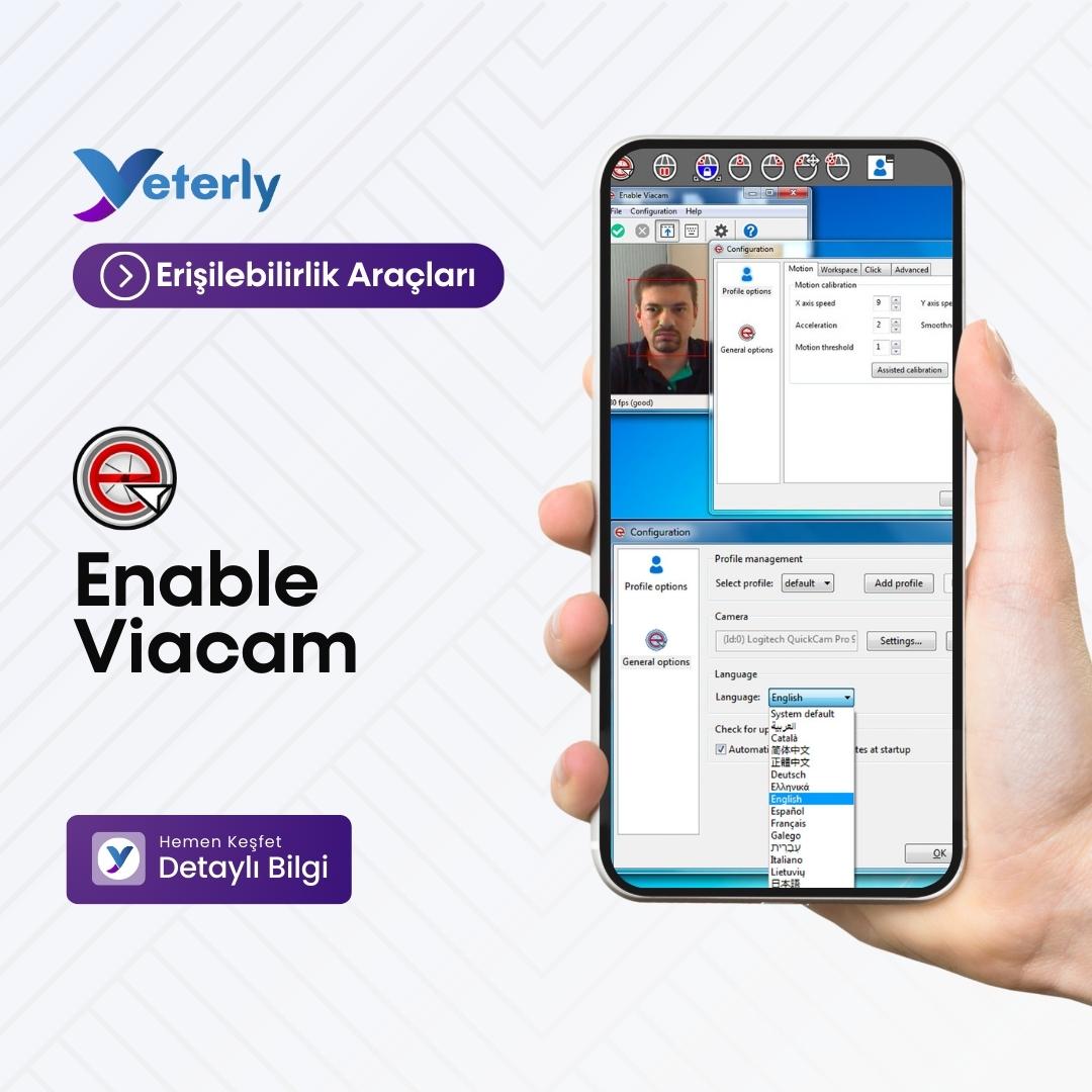 yeterly_app's tweet photo. Erişilebilirlik Araçları | Enable Viacam 🖱️
Bilgisayar kullanırken ellerinizi kullanmakta zorlandığınız bir engeliniz ya da “Hiç vücudumu hareket ettirmeden keşke fareyi kullanabilsem…�� dediğiniz bir an var ise bugün sizleri ‘Enable Viacam’ ile tanıştırmak isteriz. 🔍 https://t.co/TagDH4S1CQ