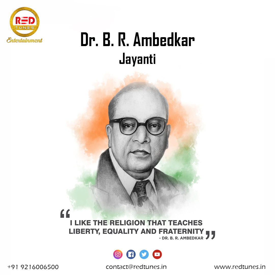 RedtunesEnt's tweet photo. “Let us bow to Dr. B.R. Ambedkar and celebrate his birthday taking lessons from his life.”
.
.
#DrBRAmbedkar #brambedkar #brambedkarjayanti #babasaheb #Constitution #india #birthday #Jayanti #redtunespunjabi #redtunesentertainment https://t.co/WUxsduf9LE