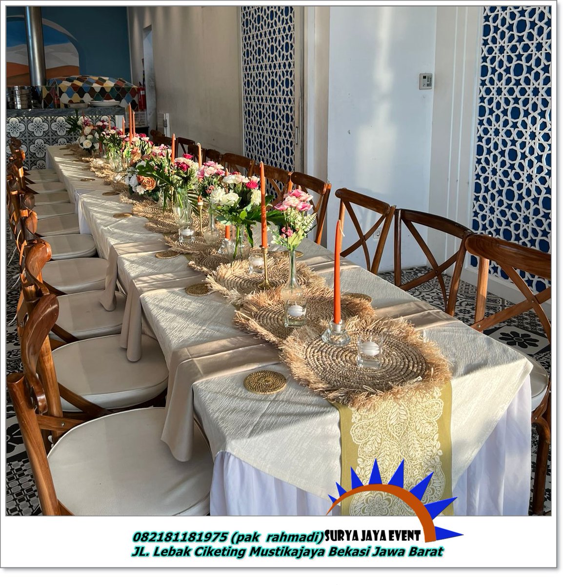 suryajayaevent1's tweet image. Menyewakan Long Table Murah Jabodetabek.

untuk infomasi lebih lanjut bisa menghubungi nomor dibawah ini via wa atau sms : 082181181975 ( pak rahmadi ).

#longtable #sewamejapanjang #mejapanjang