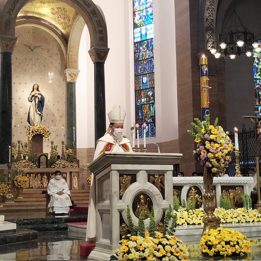 rcamaoc's tweet photo. Happening Now || Installation of Rev. Msgr. Rolando dela Cruz as the new rector of the Minor Basilica of the Immaculate Conception (#ManilaCathedral)
#ArchdioceseofManila
#rcamaoc https://t.co/4GTDolaP47