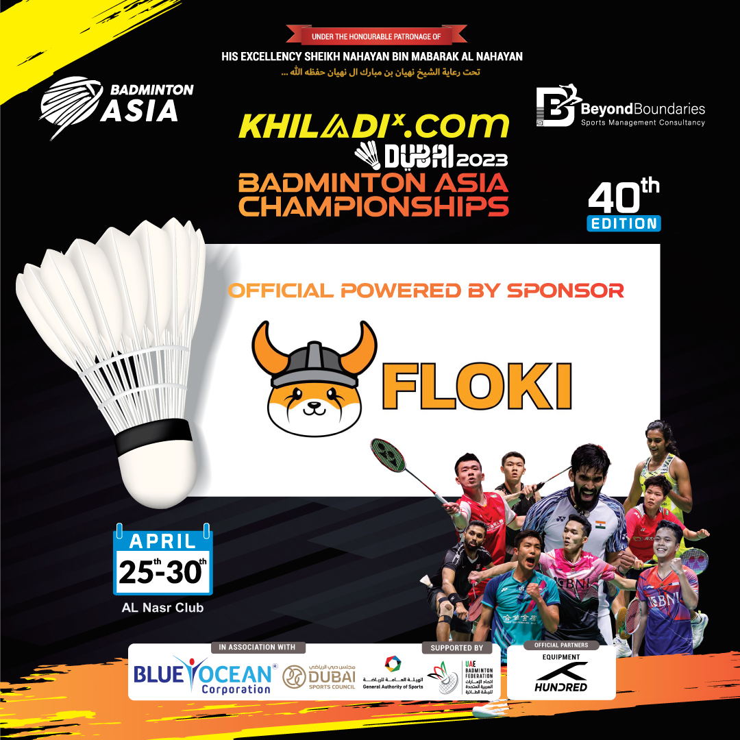 Day 5 KhiladiX.com Dubai 2023 Badminton Asia Championship Powered by Floki:  Results Update Day 5 (Semifinals): Men's Singles Kanta…