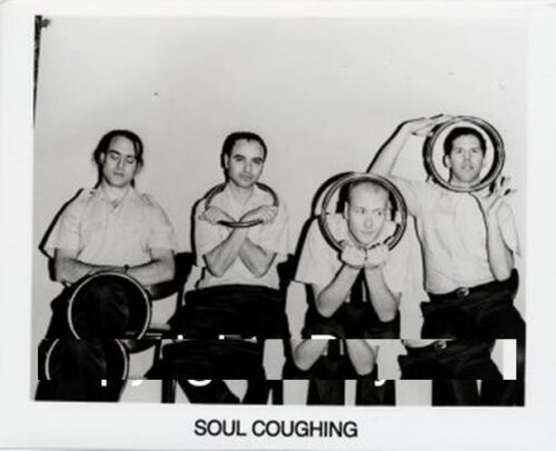 osoarchive's tweet photo. Promotional photo of the band, date currently unknown (most likely Ruby Vroom era?)

The boys are looking awful suave with their matching outfits and, uh, large metal rings? I'll never understand fashion... https://t.co/59bcPKv6by