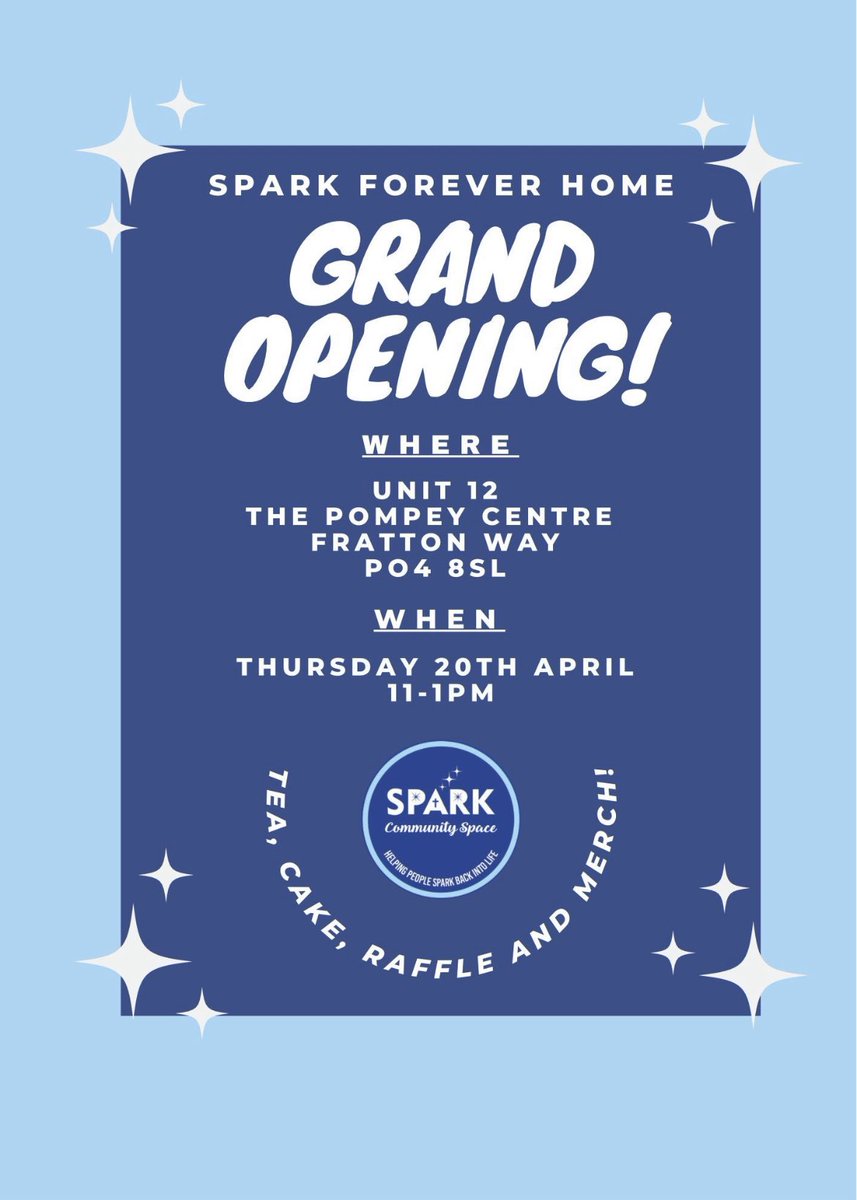 It’s official Thursday we open at 11am hope you’ll be their!! #pompey #milton #southsea