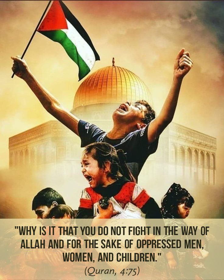 Palestine is the mysterious key to the coming of the Saviour.

#FreePalestine 
#QudsDay