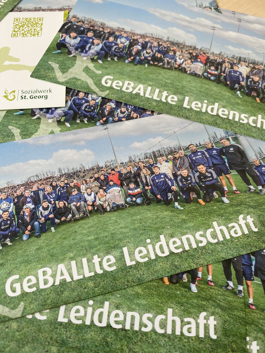 Heute auch wieder dabei. Expert:innen von "GeBALLte Leidenschaft" nehmen im Auftrag von #S04 den Spieltag unter die Lupe. Belastende Situationen für Menschen mit #Behinderung im Visier. Mitmachen und dabei sein in Richtung #Inklusion: sozialwerk-st-georg.de/aktuelles/geba…