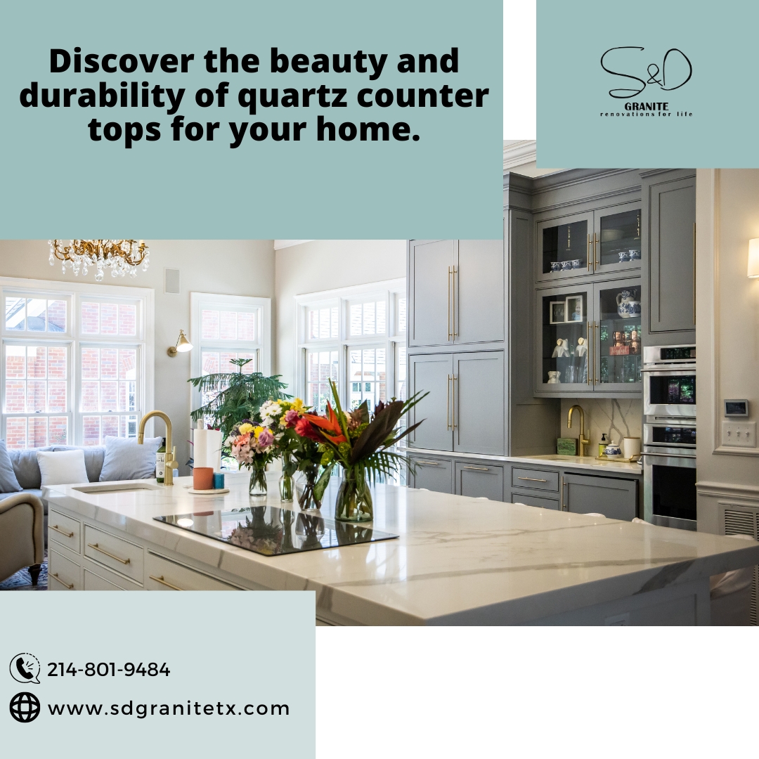 SDGraniteTX's tweet image. At S&amp;amp;D Granite You will find a team of reliable contractors dedicated to providing you with the highest quality service in granite, Quartz, Marble etc !
Visit - sdgranitetx.com
Call - 214-801-9484
#QuartzDesign #Quartzite #QuartzSlab #QuartzStone #kitcheninspiration