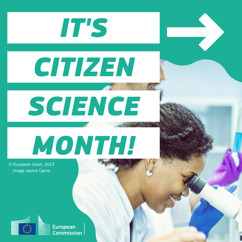 REA_research's tweet photo. It's #CitizenScienceMonth!✨ 

#CitizenScience is when members of the public contribute to scientific research. Here are 4️⃣ #H2020 projects actively contributing to this research method: 

🤝@youcountproject

🌎@EnvCit

 💡@allinteract

🧪 #JoinUs4Health

Find out more below!