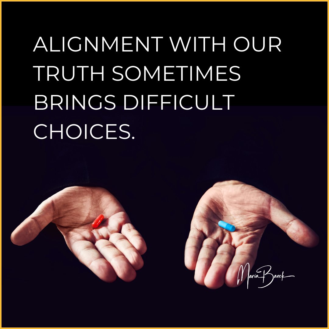 Although staying true to ourselves leads to clarity and simplicity, it can also bring difficult choices where our only option is to move away from something or give something up. 

#SoulfulLeader #WomenLeadership #WomenLedBusiness #WomenCoach #SpiritualWomen