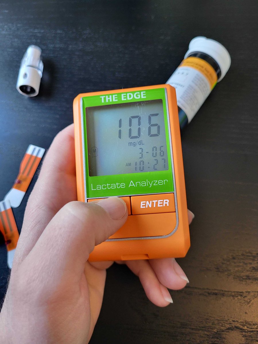 Vicky van der Togt on Twitter "To say that the lactate levels we