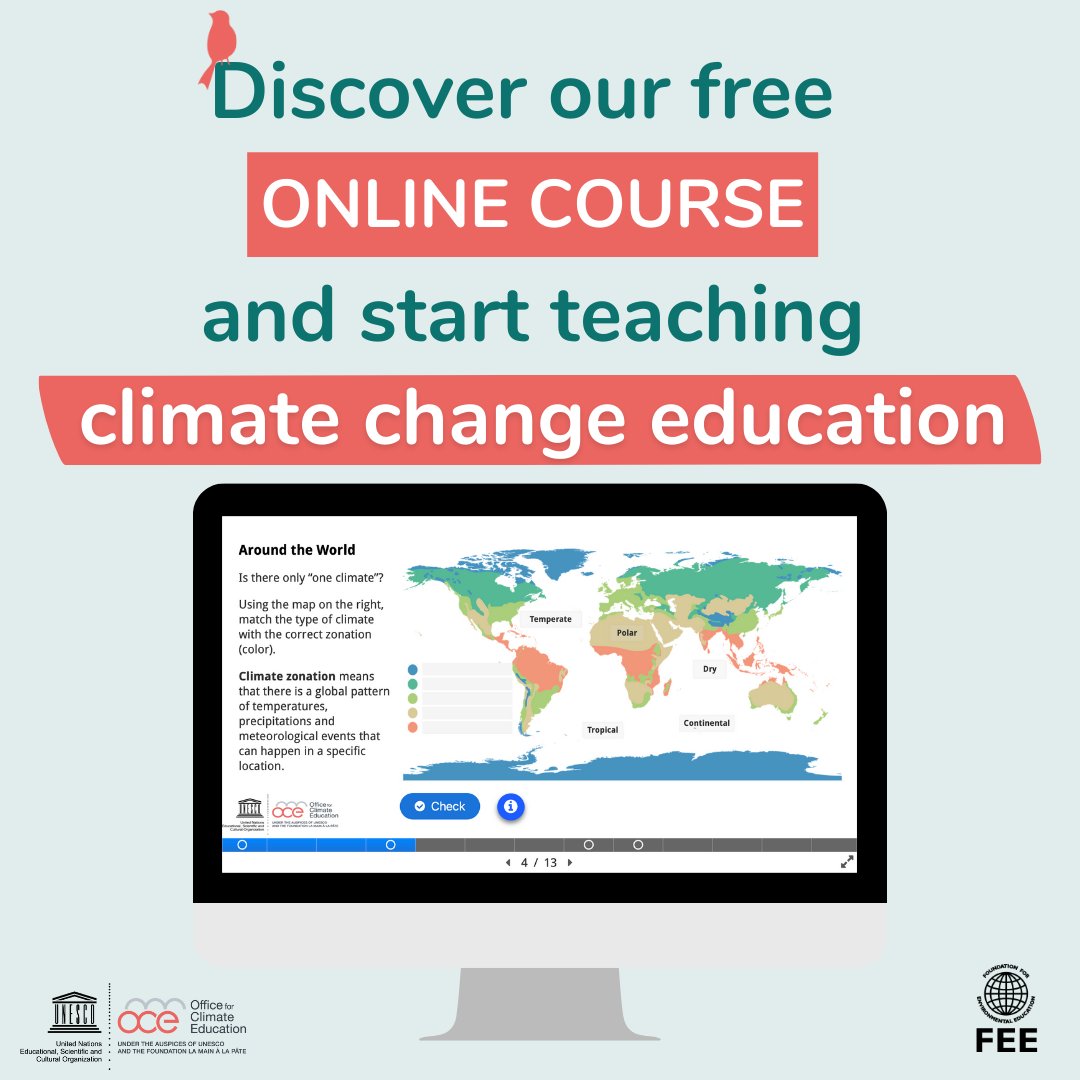 Office for Climate Education tweet media