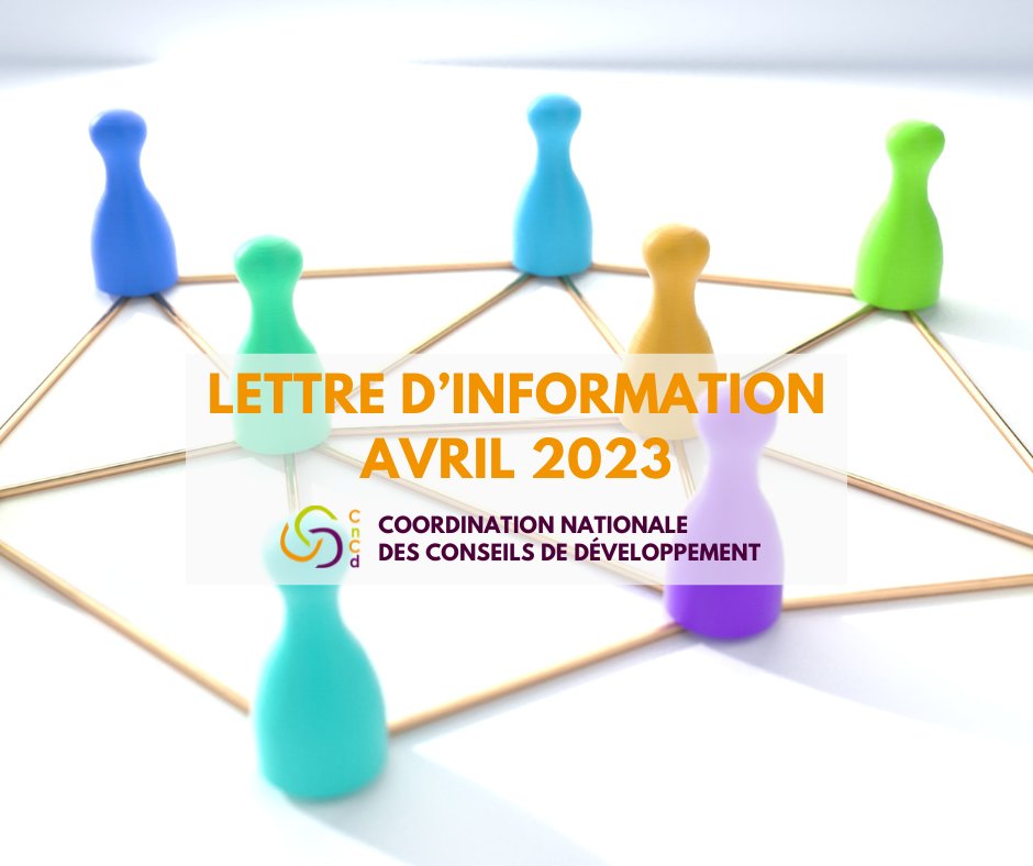 📌 Parlons CODEV : la Gazette de la CNCD

Découvrez dans notre lettre d’information, l’actualité du mois d’avril. 

🔗preview.mailerlite.io/preview/343891…

#participationcitoyenne #conseilsdedeveloppement 
#codev