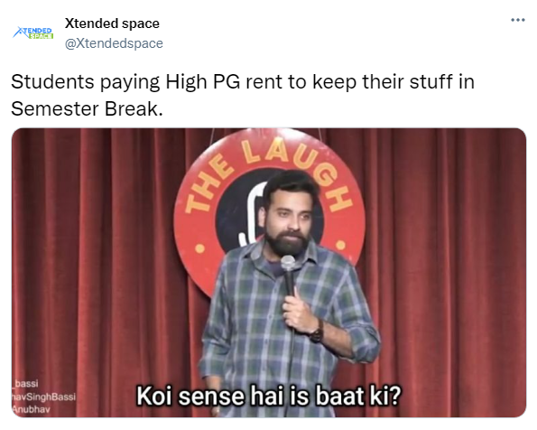 XtendedSpace's tweet photo. Stop doing senseless things!
.
Aaj hi Xtended Space App download kro or apna Pg ka xtra rent bachao.
.
.
.
#Xtendedspace #memes #funnymemes #memesdaily #fun #lol #humor #memepage #comedy #viral #viralmemes #trending #Storagespace #storagemakeseasy #storagefacilities #storagebox https://t.co/zhm9OMJ0Gb