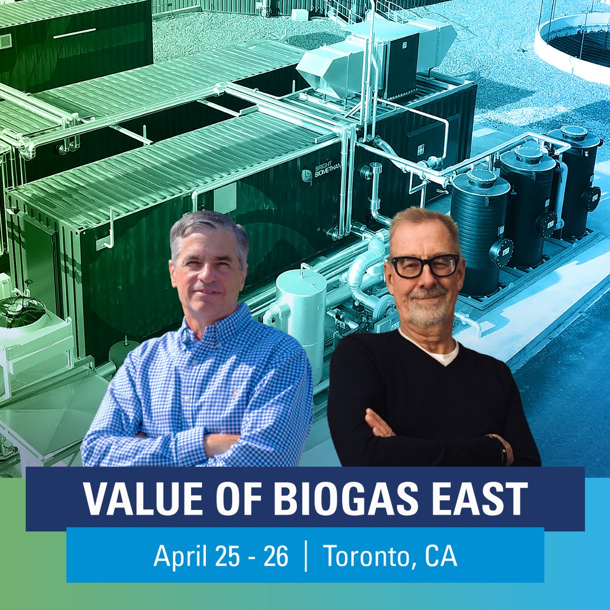 bright_renew's tweet photo. 🌱 One and a half weeks till Value of Biogas East! Bright will be joining this event in Toronto, Canada on April 25-26, 2023. Visit booth 47 to learn about advanced biogas upgrading systems, CO2 liquefaction technology, &amp; bio-LNG technology. 

Read more ➡️ https://t.co/GBJhBTq3M0 https://t.co/CxivlRbEeG