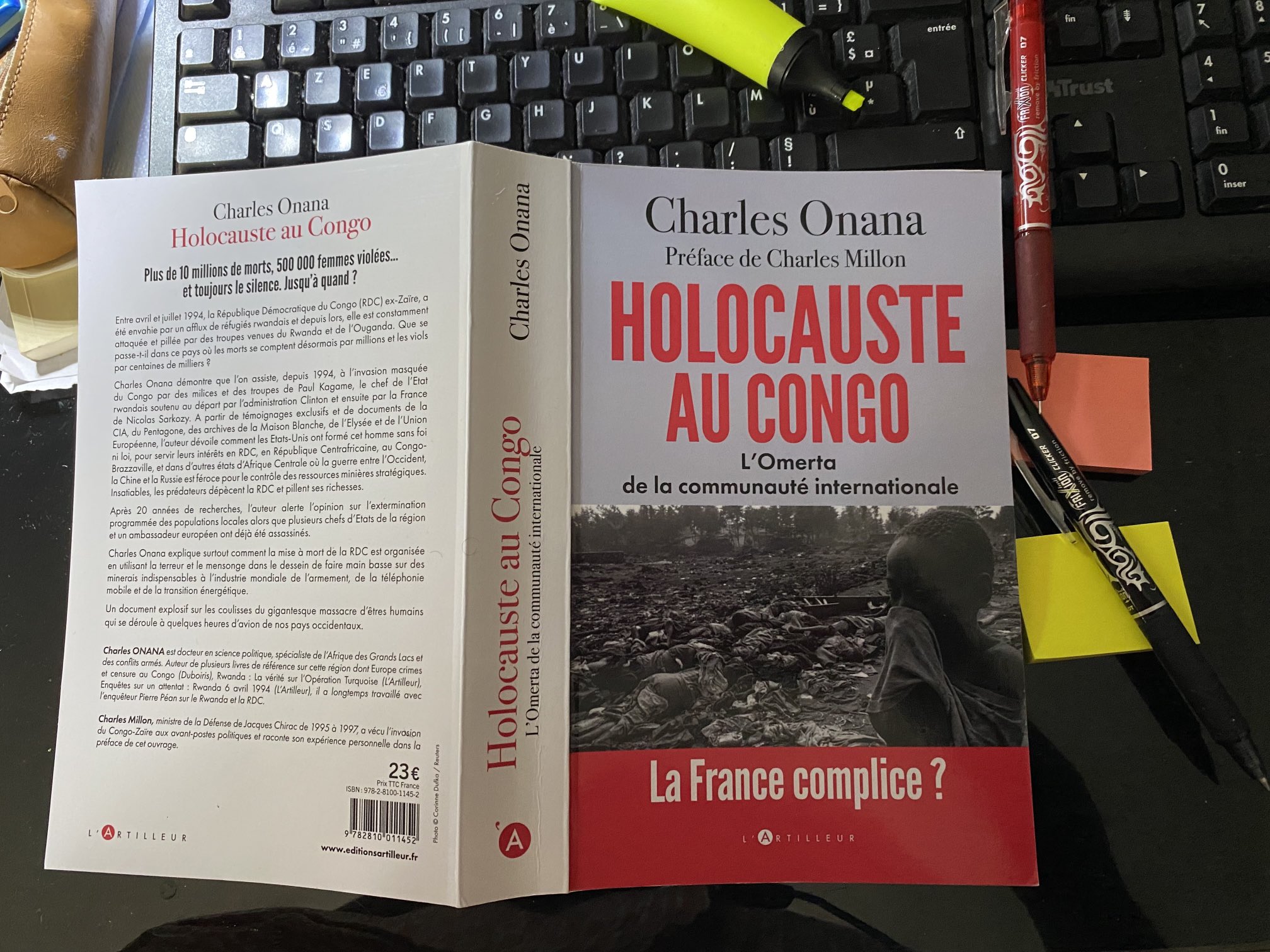 Boniface Musavuli on X: HOLOCAUSTE AU CONGO, de Charles Onana. C