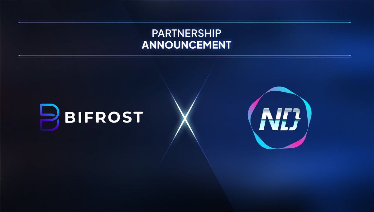 BIFROST (@bifrost_network) on Twitter photo 👋 Please welcome <a href="/NFTND_official/">ND MAGAZINE</a> as an official partner of the #BIFROST Network! With ND, an NFT platform empowering individuals in the Web3 market, we hope to further expand our ecosystem.💜 👋 Please welcome <a href="/NFTND_official/">ND MAGAZINE</a> as an official partner of the #BIFROST Network! With ND, an NFT platform empowering individuals in the Web3 market, we hope to further expand our ecosystem.💜