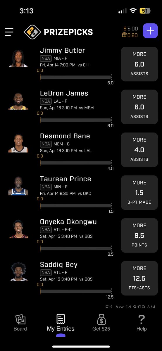 DariusSunnyd90's tweet photo. These are my picks for today for Feel Good Friday 🤑🤑🤑🤑🤑 #PrizePicks #GamblingTwiiter #moneymoves #freepicks #abag #moneytwitter #letsgoo #PLAYOFFMODE #Acheck #WeLit https://t.co/bv8OMgBex5